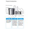 33L Distiller Spirits Kit Copper Tube Home Brew Wine Making Kit Oil Boiler Stainless Steel for DIY Whisky Brandy view 3