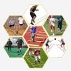 Agility Ladder Double-Row Flexible Agility Ladder, Speed Training Equipment, Football Sports Training Speed Ladde, for Rugby/Boxing/Tennis(Size:3m) view 3