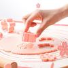 5pcs/set Pink Cherry Blossom Mold Stamp (Pink 1set) view 2