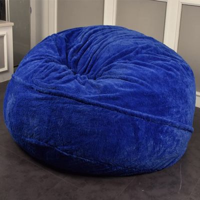 Bean Bag Chair for Adults (No Filler),Luxurious Giant Bean Bag Chair Cover,Comfortable PV Fur Sitting Sofa Chair Bean Bag Cover for Home Garden Lounge Living Room Indoor Outdoor