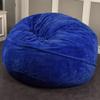 Bean Bag Chair for Adults (No Filler),Luxurious Giant Bean Bag Chair Cover,Comfortable PV Fur Sitting Sofa Chair Bean Bag Cover for Home Garden Lounge Living Room Indoor Outdoor view 1