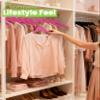 All Hung Up Slim Plastic Hangers with Clips, Clothes Hangers, Hot Pink (36pk) view 3