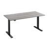 Bush Business Furniture 60-inch Electric Height Adjustable Standing Desk, Ergonomic Sit-Stand Computer Table for Home and Professional Office, Move 60 Series, Platinum Gray with Black Base view 1