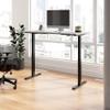 Bush Business Furniture 60-inch Electric Height Adjustable Standing Desk, Ergonomic Sit-Stand Computer Table for Home and Professional Office, Move 60 Series, Platinum Gray with Black Base view 2
