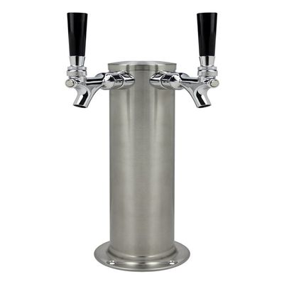 Kegco 3PDT145-2BS-ASC Draft Tower, 2-Tap, Stainless Steel