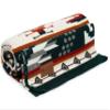QISU Wool Blanket Throw | Large, Beautiful, Warm, Variegated, Handmade in Ecuador by Local Artisans | 94 x 78 | Ultra-Soft, Hypoallergenic, Breathable | Non-Itchy or Scratchy Fabric (Collard Trogon) view 1