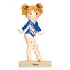 2025 Personalized Ornament Gymnast Christmas Tree Custom Customized Gift Celebration Gymnastics Girl Ornament Station - Free Personalization view 2