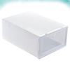 Cabilock 12pcs Thicken White Shoe Storage Box Stackable and Design for Easy Organization and Moisture for Spaces and Dorm Rooms view 4
