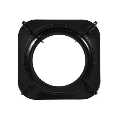 SOLUSTRE Gas Stove Accessories Universal Wok Ring Holder High Heat Resistant Electroplated Iron Cooking Support for Kitchen Pots and Pans 19.3X19.3 Inches