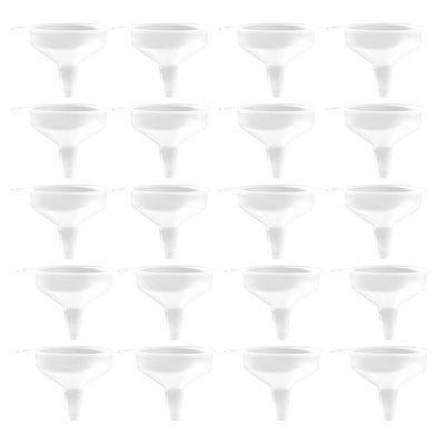 120pcs Dispensing Funnel Car Tools Laboratory Splitter Funnel Chemicals Liquid Filtration Small Clear Travel Cosmetic Makeup Tools Pp