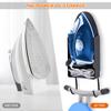 Fanxina Wall Mount Steam Iron Holder Ironing Board Hanger Household Laundry Wall Mount Iron Hanger Ironing Board Rack Black- for Iron Max 5.5 inch Width Iron view 3