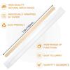 Amkoskr 51000Pcs Disposable Wood Coffee Stir Sticks Stirrers Individually Paper Wrapped Coffee Tea Beverage Stirrers Stirrings 7.5 Inch,190mm view 2