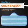 BlueStars 8 Pack Microfiber Mop Pad Compatible with Dupray Neat Steam Cleaners - Durable, Reusable & Machine Washable - Designed for multiple surfaces, effectively clean hardwood, tile & stone floors view 2