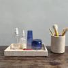 StonePlus Natural Marble Elegant Jewelry Tray Small Stone Organizer for Dressroom/Bathroom/Coffeeshop (Beige Travertine, 9.84Lx5.91Wx1.18H) view 4