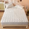 CFYCYHDZHT Mattress Protector with Zipper Closure-6 Side Protection Breathable Mattress Bags for Moving and Storage Full Size - Reusable Mattress Cover-White_180x220cm+10cm view 1