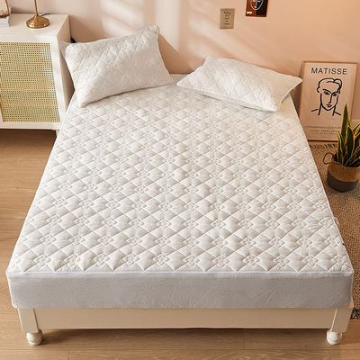 CFYCYHDZHT Mattress Protector with Zipper Closure-6 Side Protection Breathable Mattress Bags for Moving and Storage Full Size - Reusable Mattress Cover-White_200x220cm+25cm