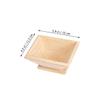 Hemoton Wood Quadrangular Rice Mould Molding Tool Rice Dumpling Mold for Kitchen Use view 2