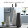 Signature Design by Ashley Fynn 21" Contemporary Metal Vase, Antique White view 4