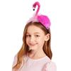 Abaodam Flamingo Headband Flamingo Hat Costume Tropical Hair Accessory for Women Birthday Party Cosplay Photo Prop Hawaiian Theme Party view 2