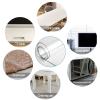 100% Vinyl Waterproof Plastic Table Cover Crystal Clear Tablecloth Protector, 2mm Thick PVC Soft Glass Transparent Dining Table Pad for Wooden, Glass, Marble Table/Desk Clear Mat view 4
