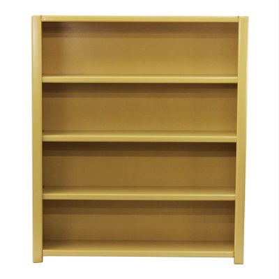 American Heartland 40860GS 60 in. Poplar Contemporary Bookcase Greystone