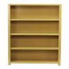 American Heartland 40860GS 60 in. Poplar Contemporary Bookcase Greystone view 1