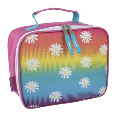 Trail maker Kids School Lunch Box Insulated for Boys, Girls | Fun Insulated Lunch Bag for Kids, School, Camp, Sports (Dancing Daisies)