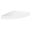 Amore Designs GRD1212WH Wood Shelving Grande White Corner Shelf view 1