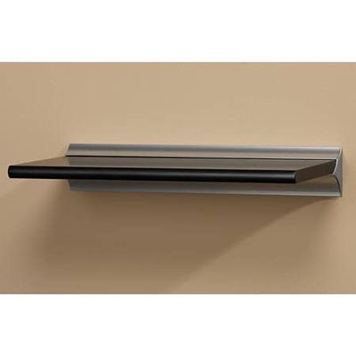 Amore Designs CL816BK Wood Shelving Classique Black Shelf44; 8 x 16 in.