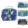 Trail maker Kids School Lunch Box Insulated for Boys, Girls | Fun Insulated Lunch Bag for Kids, School, Camp, Sports (Snarky Sharkies) view 2