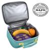 Trail maker Kids School Lunch Box Insulated for Boys, Girls | Fun Insulated Lunch Bag for Kids, School, Camp, Sports (Snarky Sharkies) view 3