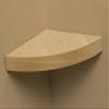 Amore Designs GRD1212BE Wood Shelving Grande Beech Corner Shelf view 1