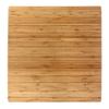 BambooMN Bamboo Burner Cover Cutting Board, 3-Ply, Large, Square - Grooved/Flat (20"x20"x0.75") - 2 Pieces view 2