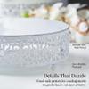 Efavormart 8" Round Lace White Metal Cake Stand, Small Dessert & Cupcake Pedestal for Party Decorations view 3