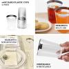 Efavormart 125 PCS - Silver 10oz Crystal Collection Disposable Plastic Cups - Perfect for Wedding Ceremonies, Party Decorations, Banquet, Birthday Celebrations, and Any Special Events view 4