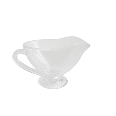 Gravy Boats Glass Cream Pitcher with Handle 170ml Sugar Bowl Perfect for Serving Milk/cream/salad Saucer/hot Maple Syrup/drawn Butter Creamer Pitcher