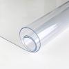 Table Protector Dining Tabletop Table Cover Protection Pad Wooden Furniture Protective Cover Mat Desk Top Wipeable End Table Cloth Waterproof PVC Vinyl Wipeable Clear Plastic Tablecloth view 1