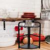 VOSAREA 1pc Kitchen Storage Rack Corner Seasoning Shelf Organizer for Home and Office Space-Saving Design Strong Bearing Capacity view 4