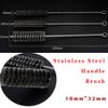 Tube Brush, 16-100mm Chimney Cleaning Brush, Stainless Steel Wire Cleaning Brush, Flexible Brown Handle Brush for Cleaning Drink Straws, Hummingbird Feeders view 4
