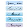 Customized Name Labels for Girls, Boys,Toddlers Babies and Kids,Personalized Name Sticker,Creative Name Sticker, Name Design,Waterproof, 100 ct. (Design Type-2) view 1
