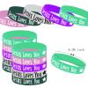 Oringaga 36PCS Jesus Loves You Rubber Bracelets, Christian Religious Jesus Loves You Party Party Supplies Decorations Gifts Prize Goodie Bag Favors Easter Baskets Fillers view 2