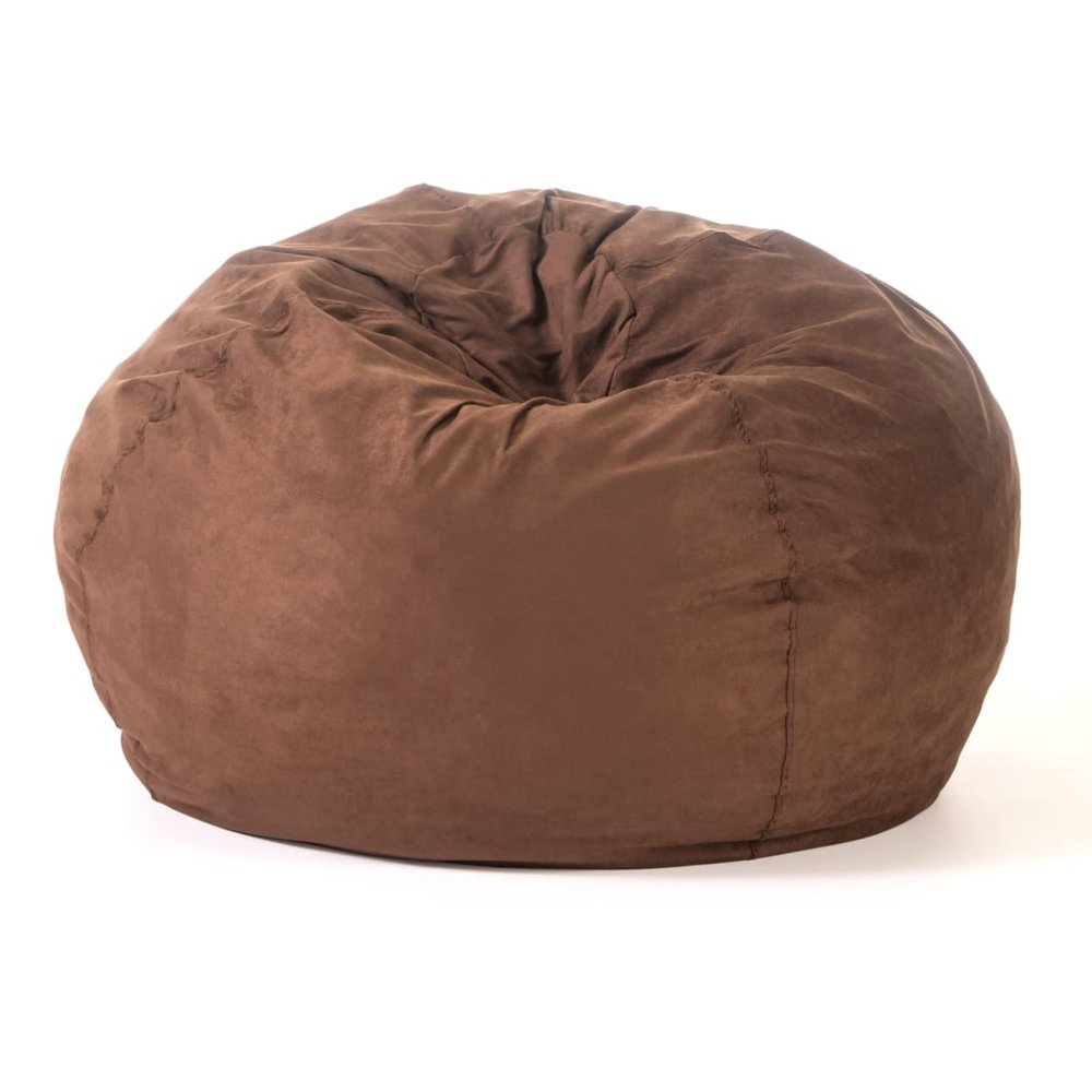 GDFStudio 5 Ft Suede Bean Bag