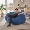 GDFStudio 5 Ft Suede Bean Bag view 2