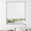 Boolegon Roller Shades for Window Cordless Blackout Blinds Custom Cut to Size UV Protection Energy Saving Shades for Living Room Bedroom Home,White,33" W x 56" H. view 1