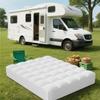 ELEMUSE RV Short Queen Mattress Topper for Back Pain, Extra Thick Mattress Pad Cover, Plush Soft Pillowtop with Elastic Deep Pocket, Overfilled Down Alternative Filling view 3