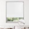 Boolegon Roller Shades for Window Cordless Blackout Blinds Custom Cut to Size UV Protection Energy Saving Shades for Living Room Bedroom Home,White,69" W x 64" H. view 1