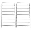 Cabilock 2pcs Stackable Air Fryer Rack Grease Catcher for Baking Cooking and Grilling Multi-Functional Oven Safe Kitchen Gadget view 1