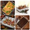 16" Roasting Pan with Rack, 7 PCS P&P CHEF Stainless Steel Turkey Roaster Lasagna Pan with Cooling Flat & V-shaped Baking Rack, Grilling Chicken Holder, Meat Shredding Claws, Dishwasher & Oven Safe view 4