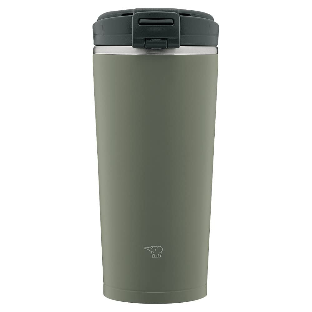 Zojirushi SX-KA30HM Stainless Carry Tumbler, 11 Ounce, Forest Gray