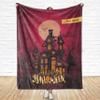 Launchigo Customized Halloween Throw Blankets. Spider Webs, Witch Brew, Ghost and Horror, Decorated Pumpkin Blanket. Fleece Blanket for Halloween.[Baby Blanket] (Halloween Blanket 04, 30" X 40") view 2